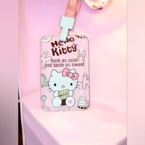 ⭐Hello Kitty id tag holder
